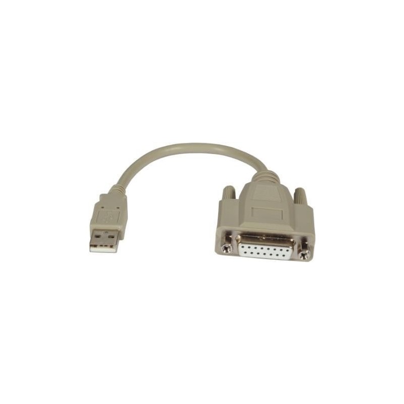 M-Cab 7200448 cavo seriale Grigio 02 m USB tipo A 02M USB A-M TO G