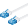 M-Cab 3598 cavo di rete Bianco 2 m Cat6a U/UTP UTP CAT6A UTP FLAT