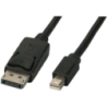 M-Cab 7200535 cavo DisplayPort 2 m Mini DisplayPort Nero 2M MDP DP 1