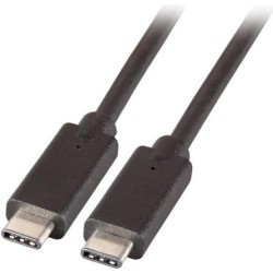 1M USBC CABLE 100W 20GBIT - BLACK - USB 32 GEN2X2