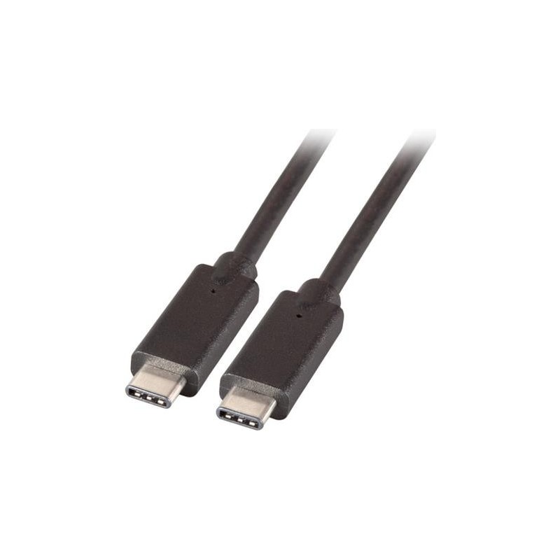 1M USBC CABLE 100W 20GBIT - BLACK - USB 32 GEN2X2