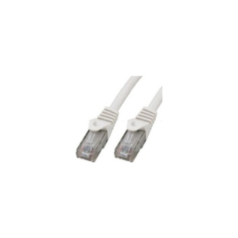 M-Cab 3931 cavo di rete Bianco 2 m Cat6 U/UTP UTP CAT6 RJ45 UTP LS