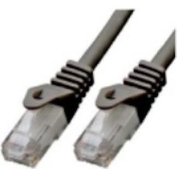 M-Cab 3950 cavo di rete Nero 15 m Cat6 U/UTP UTP CAT6 RJ45 UTP LSZ