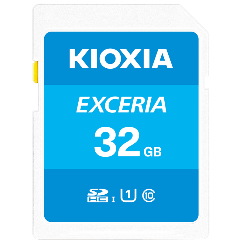 Kioxia Exceria 32 GB SDHC UHS-I Classe 1 KIOXIA SD-Card Exceria 32GB