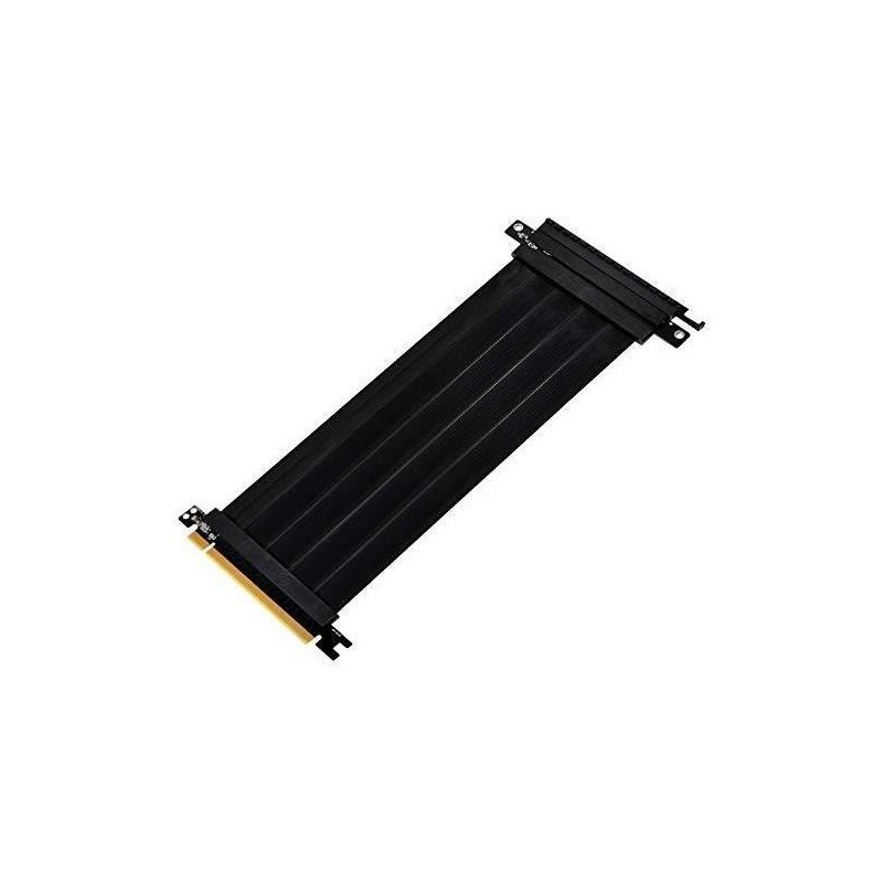 Cavo a nastro riser PCIe x16 RC03 nero per l&#039;alloggiamento PIO