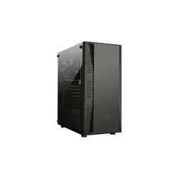 Silverstone Fara Mid-Tower Case - Black Tempered Glass