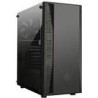 Silverstone Fara Mid-Tower Case - Black Tempered Glass