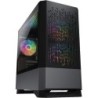 Cougar Caja Minitorre MG140 Air RGB Black Cristal