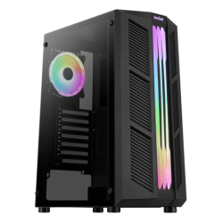 Aerocool Prime V2 Midi Tower Tempered Glass - Black