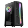 Aerocool Prime V2 Midi Tower Tempered Glass - Black