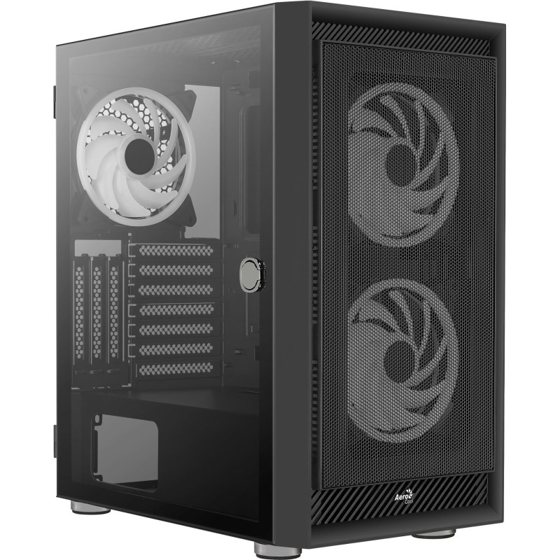 AeroCool Graphite-G-BK-v3 T&Atilde;&yen;rn ATX Ingen str&Atilde;&cedil;mforsyning Sort