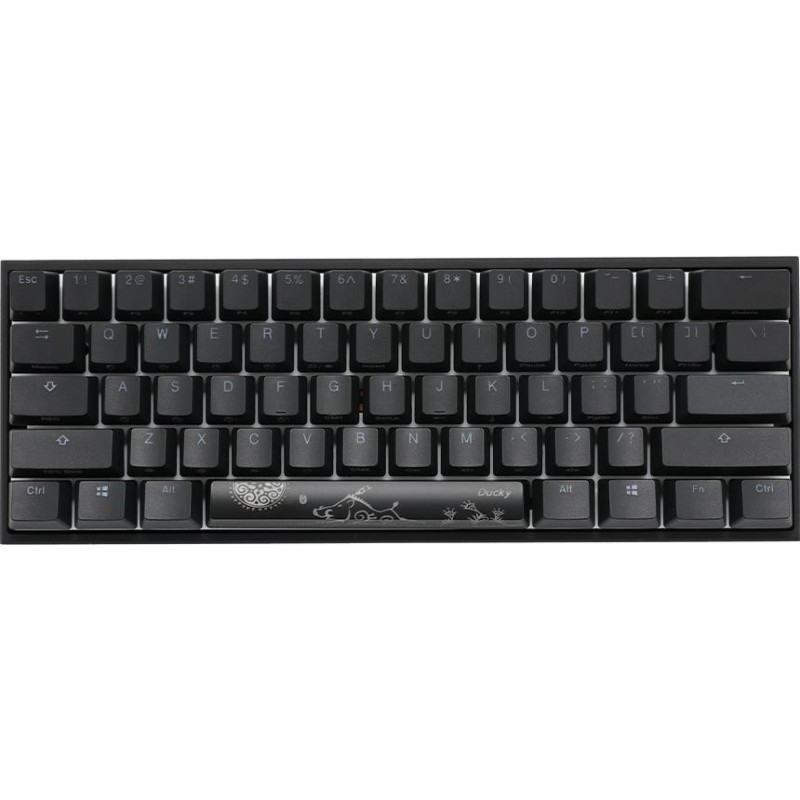 Ducky Mecha Mini Gaming Tastatur, MX-Black, RGB-LED - schwarz