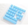 Ducky Rubber Keycap Set, 31 Tasten, Double-Shot, gummiert, f&Atilde;&frac14;r Bac