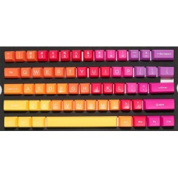 Ducky Afterglow ABS Double-Shot Keycap Set, US Layout