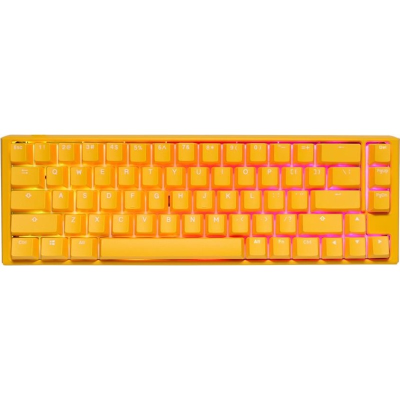 Ducky One 3 Yellow SF Gaming Tastatur, RGB LED - MX-Clear (US)