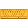 Ducky One 3 Yellow Mini Gaming Tastatur, RGB LED - MX-Speed-Silver (U