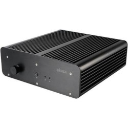 Akasa Galileo TU Thin-Mini-ITX 1U Geh&Atilde;&curren;use, OEM - schwarz