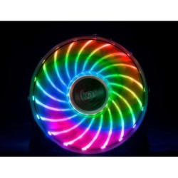 Akasa Vegas X7 Fan 1-pack Sort Transparent 120 mm