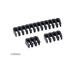 Akasa AK-MX293 Cable Comb Kit, 24-pin x 4, 8-pin x 12, 6-pin x 8, Bla