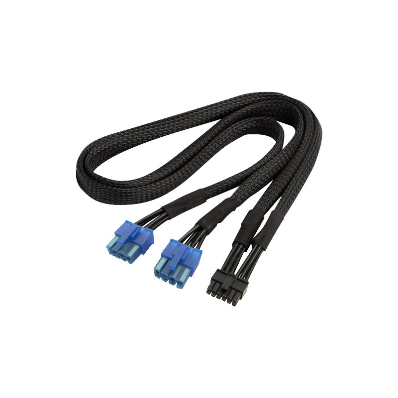 Cavo di alimentazione SST-PP12-PCIE nero 55 cm