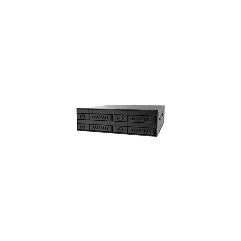 Rack mobile da 64 cm 25" SATA - 4 scomparti - Chieftec