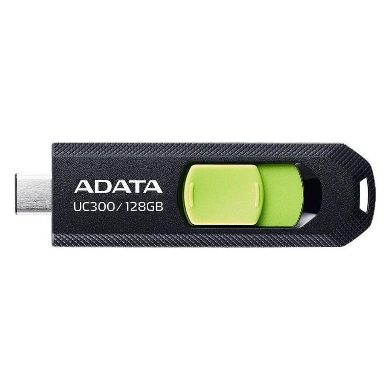 ADATA UC300 128GB USB 3.2 Gen 1 / USB-C Sort Gr&Atilde;&cedil;n