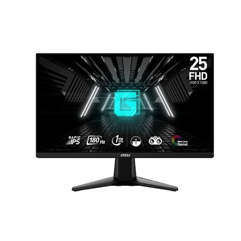 Monitor da gioco MSI G255FDE - IPS rapido, 180 Hz, 1 ms (GtG) Freesyn