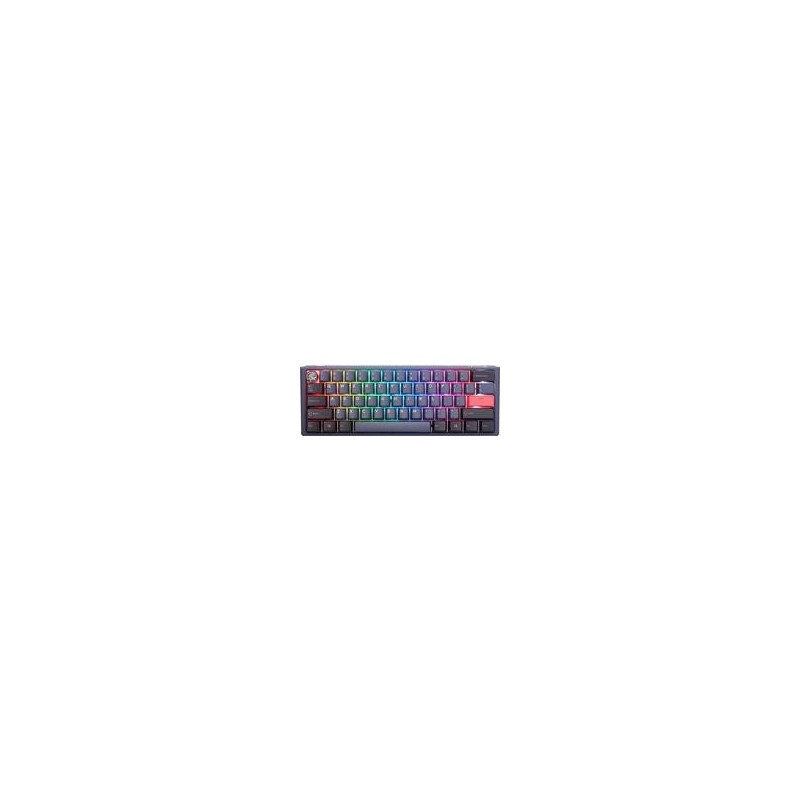 Ducky One 3 Cosmic Blue Mini Gaming Tastatur, RGB LED - MX-Brown (US)