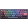 Ducky One 3 Cosmic Blue Mini Gaming Tastatur, RGB LED - MX-Brown (US)