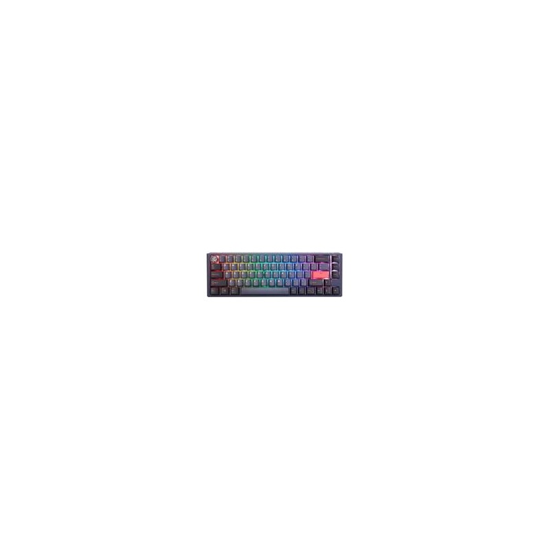 Ducky One 3 Cosmic Blue SF Gaming Tastatur, RGB LED - MX-Red