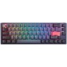 Ducky One 3 Cosmic Blue SF Gaming Tastatur, RGB LED - MX-Red