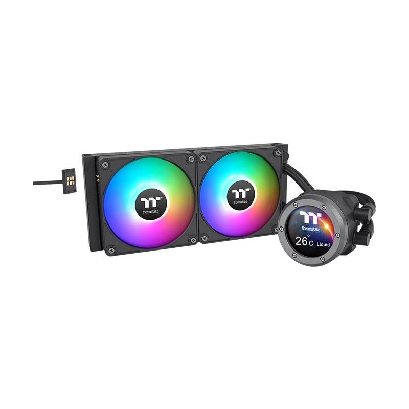 KIT WATERCOOLING AIO THERMALTAKE TH V2 ULTRA EX SYNC RGB - 240MM (NOI