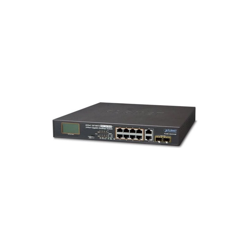 PLANET FGSD-1022VHP switch di rete Non gestito L2 Fast Ethernet (10/1