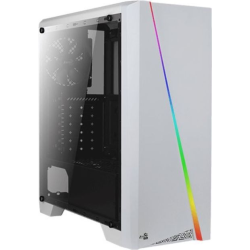 Aerocool Cylon Midi Tower Bianco (Aerocool Cylon RGB Midi Tower Case 