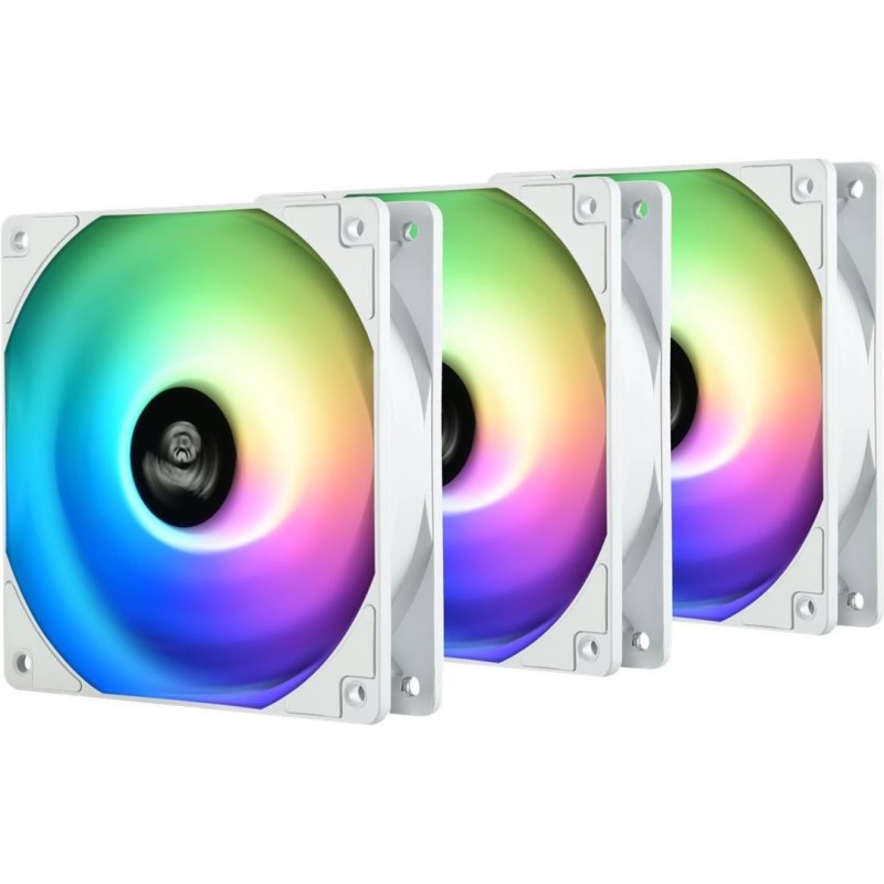 Enermax HF120 Fan 3-pack Hvid 120 mm