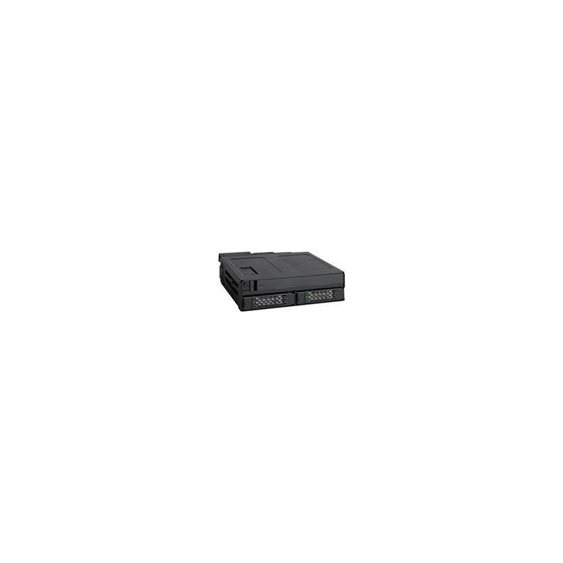 ICY DOCK Mobile Rack 2x2,5&#039;&#039; SATA/SAS ICY DOCK MB602SPO-B,+Slim ODD,1