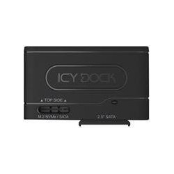 ICY DOCK EZ-Adapter USB 3.2 Type-C f. 2,5&#039;&#039;SATA SSD/HDD/M.2NVMe/SATA 