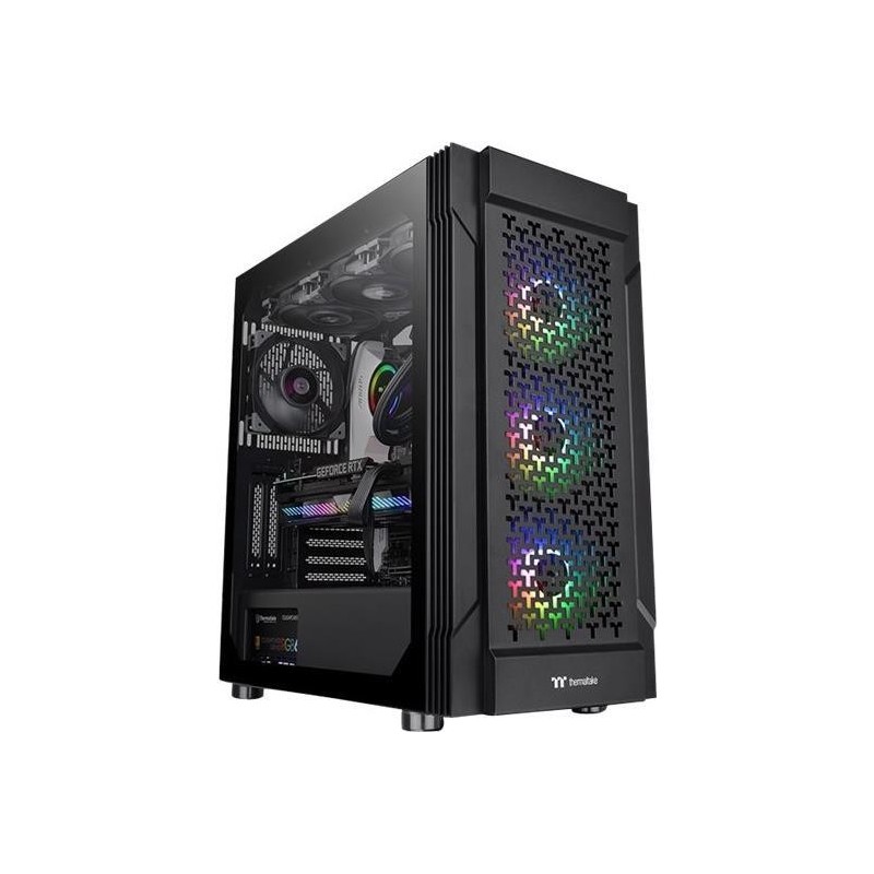 Thermaltake Versa T27 TG ARGB T&Atilde;&yen;rn Udvidet ATX Ingen str&Atilde;&cedil;mforsy