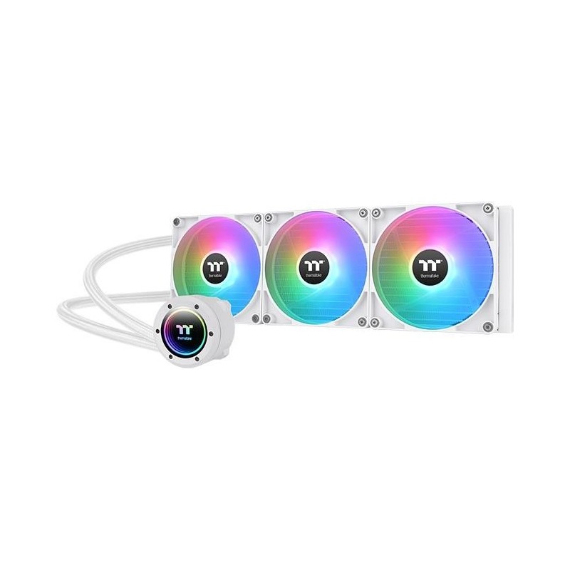 KIT WATERCOOLING AIO THERMALTAKE TH V2 ULTRA SYNC RGB - 420MM (BLANC)