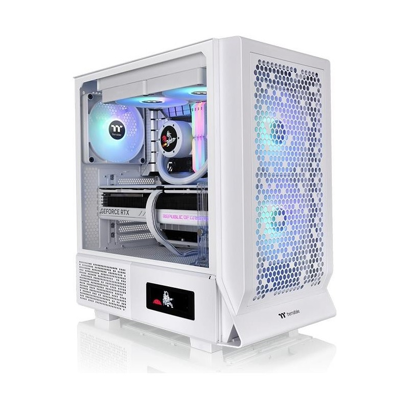 THERMALTAKE Ceres 330 TG ARGB Mid Tower case finestra laterale bianca