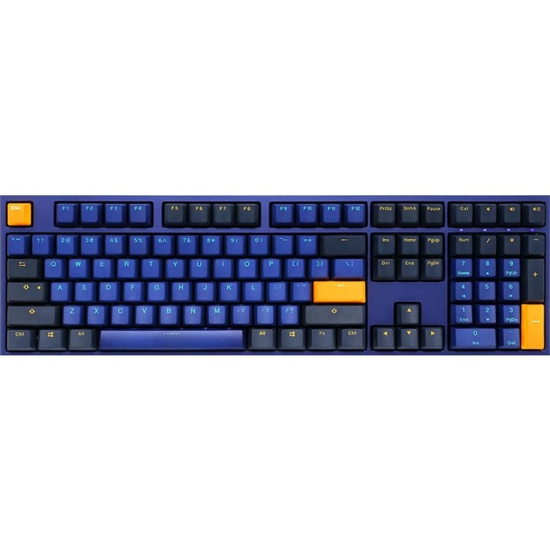 Ducky One 2 Horizon Tastatur Mekanisk Kabling Tysk