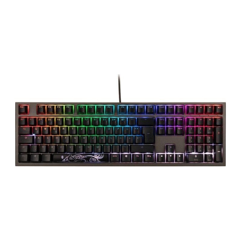 Ducky Shine 7 DKSH1808ST Tastatur Mekanisk RGB Kabling Hollandsk