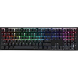 Ducky ONE 2 Backlit PBT Gaming Tastatur, MX-Nature-White, RGB LED - s