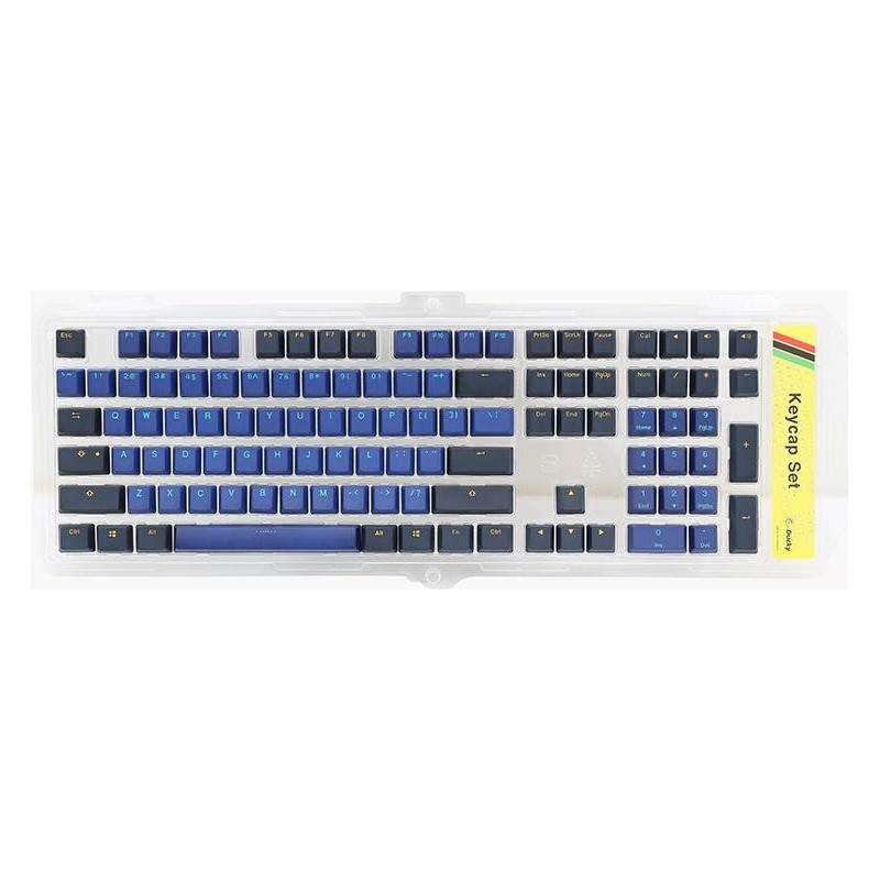 Ducky Horizon&acirc; PBT Double-Shot Keycap Set f&Atilde;&frac14;r Backlight, DE L