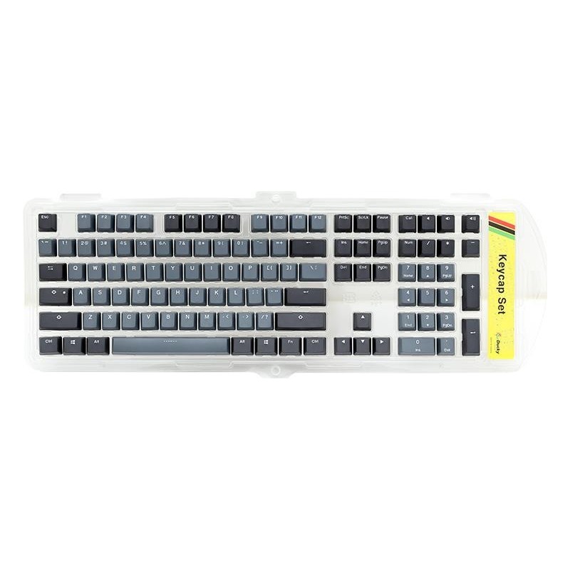 Ducky Skyline&acirc; PBT Double-Shot Keycap Set f&Atilde;&frac14;r Backlight, DE L