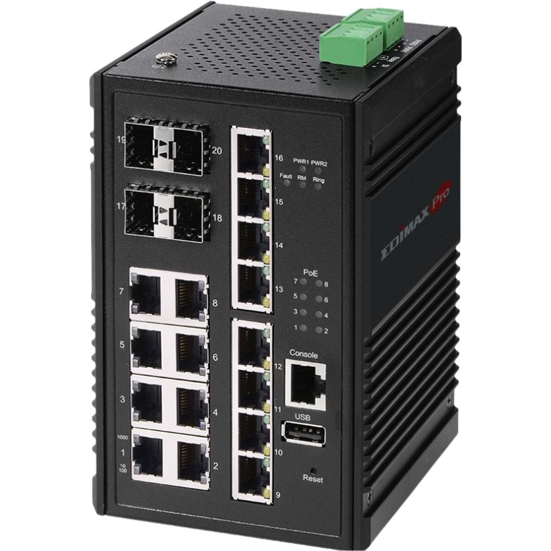 Edimax IGS-5416P switch di rete Gestito Gigabit Ethernet 10/100/1000