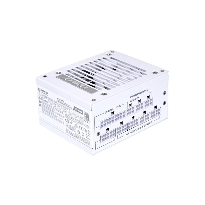 Lian Li SP850WHITE alimentatore per computer 850 W 20-pin ATX SFX Ner