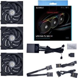 Lian Li UNI FAN TL Case per computer Ventilatore 12 cm Nero (Lian Li 