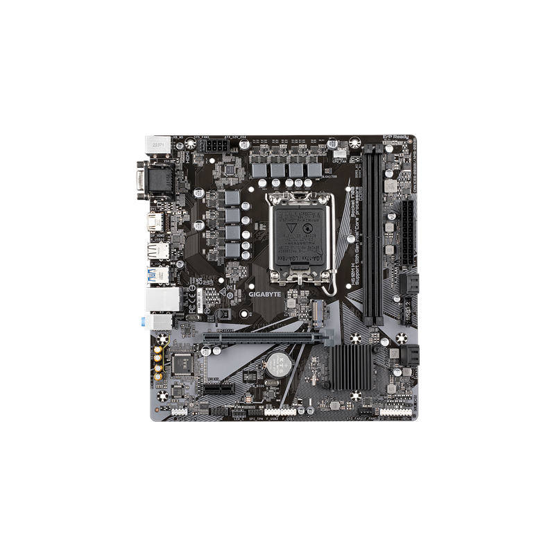 GIGABYTE H610M H - MATX - LGA 1700 - 2X DDR5 - HDMI - VGA - M2