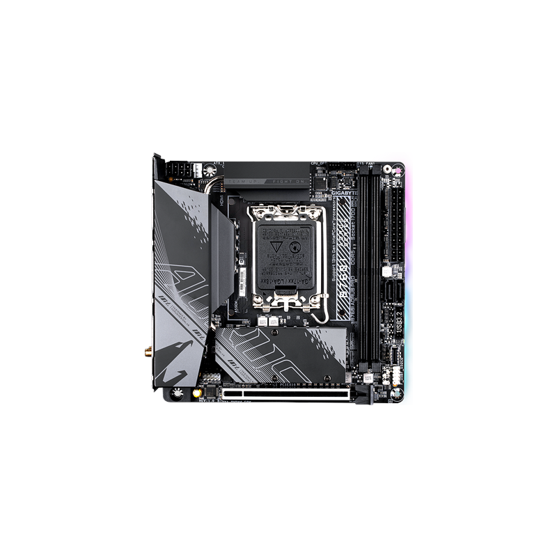 Gigabyte B760I AORUS PRO scheda madre Intel B760 Express LGA 1700 min